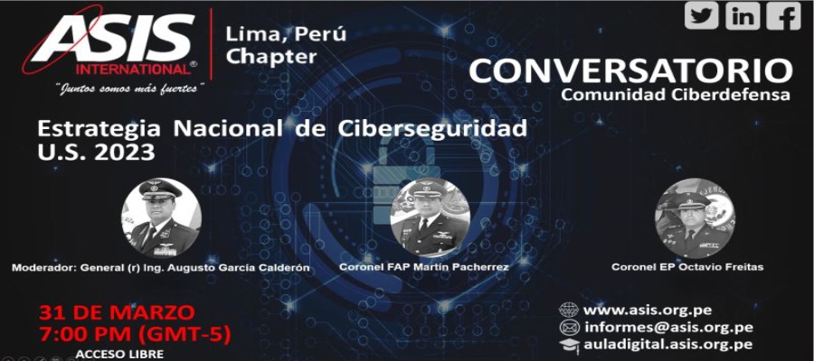 Conversatorio: Estrategia Nacional de Ciberseguridad U.S. 2023