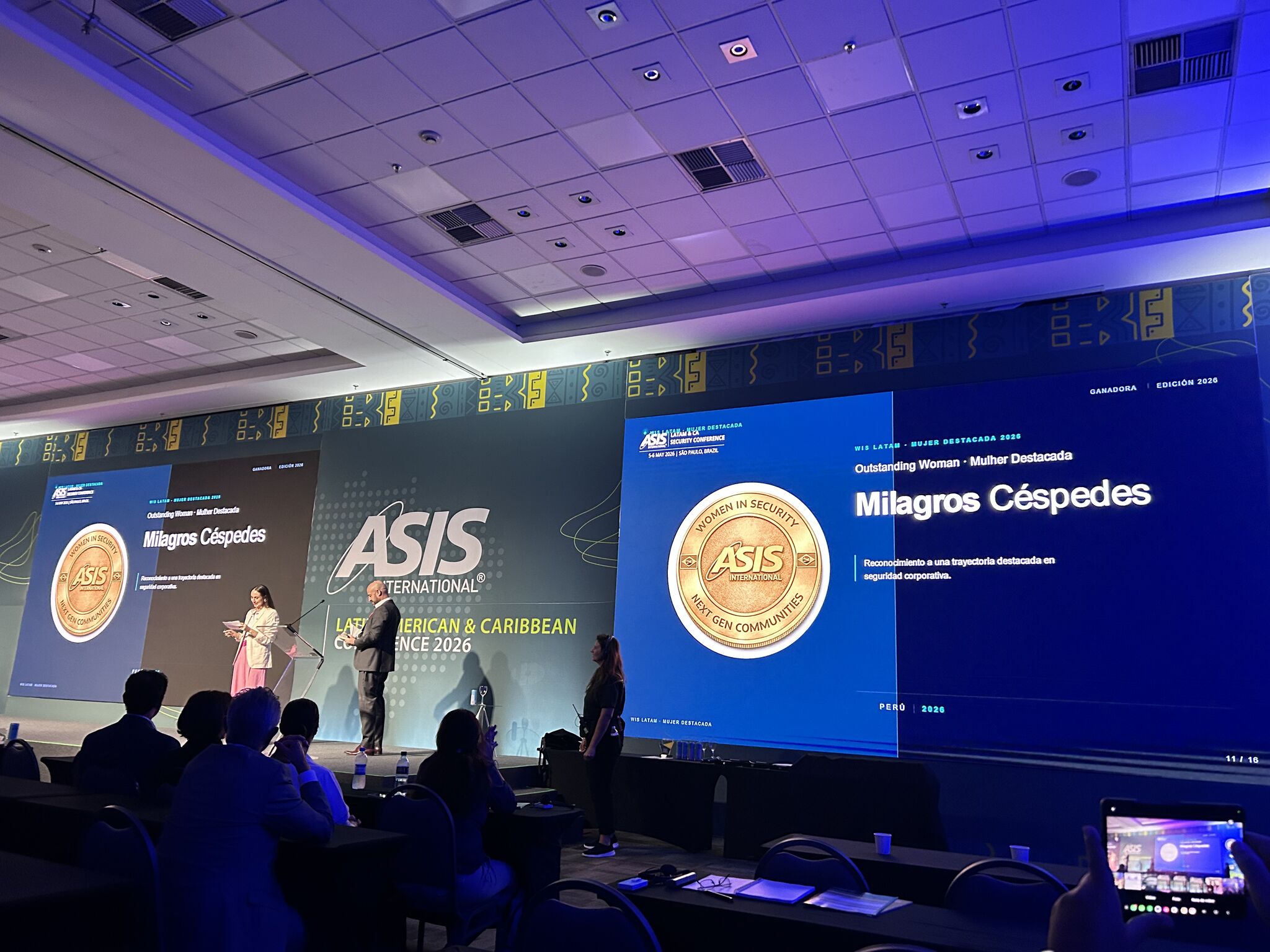 Delegación del Capítulo Perú presente en el Congreso ASIS International América Latina & Caribe 2026