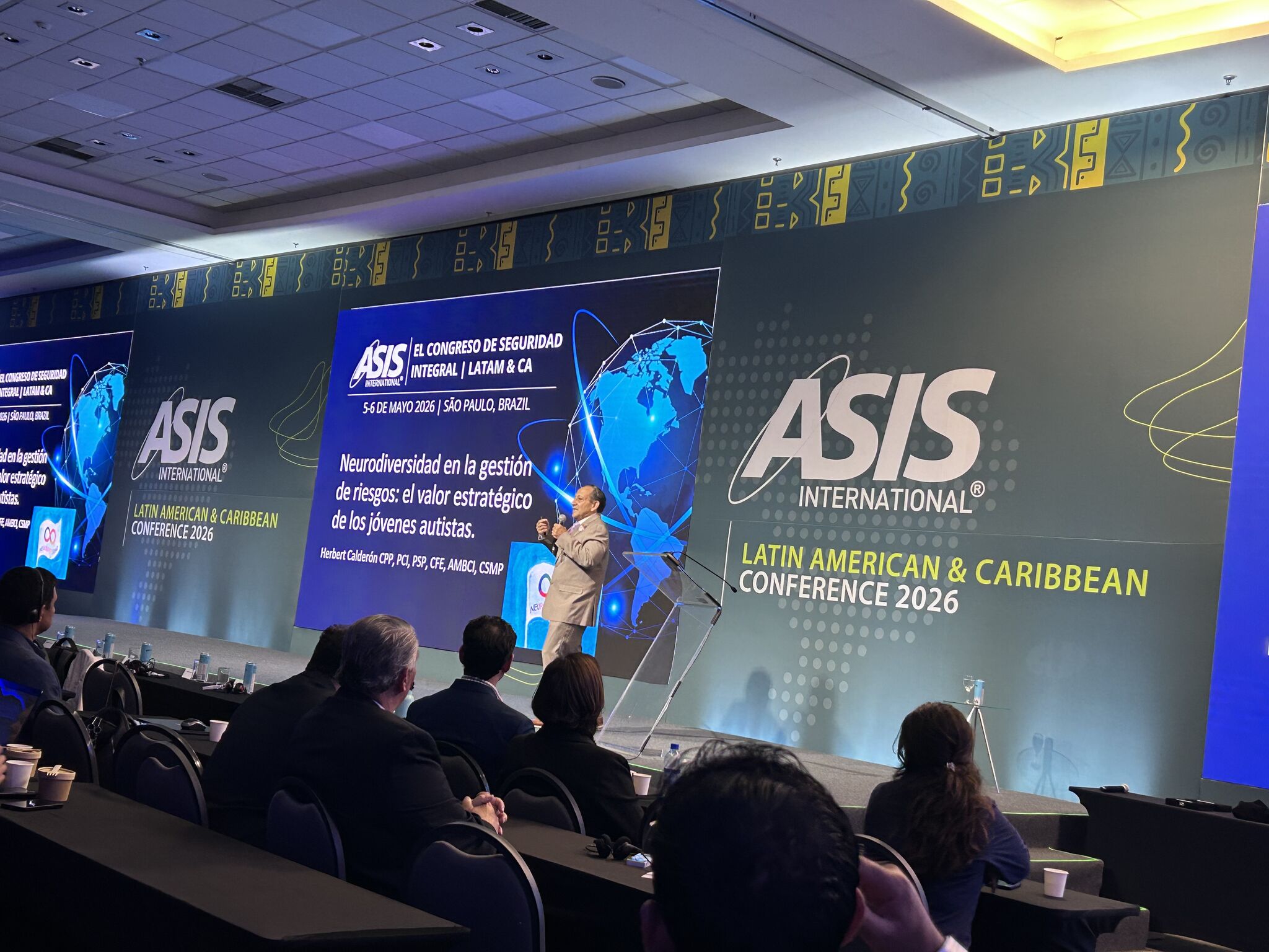 Delegación del Capítulo Perú presente en el Congreso ASIS International América Latina & Caribe 2026