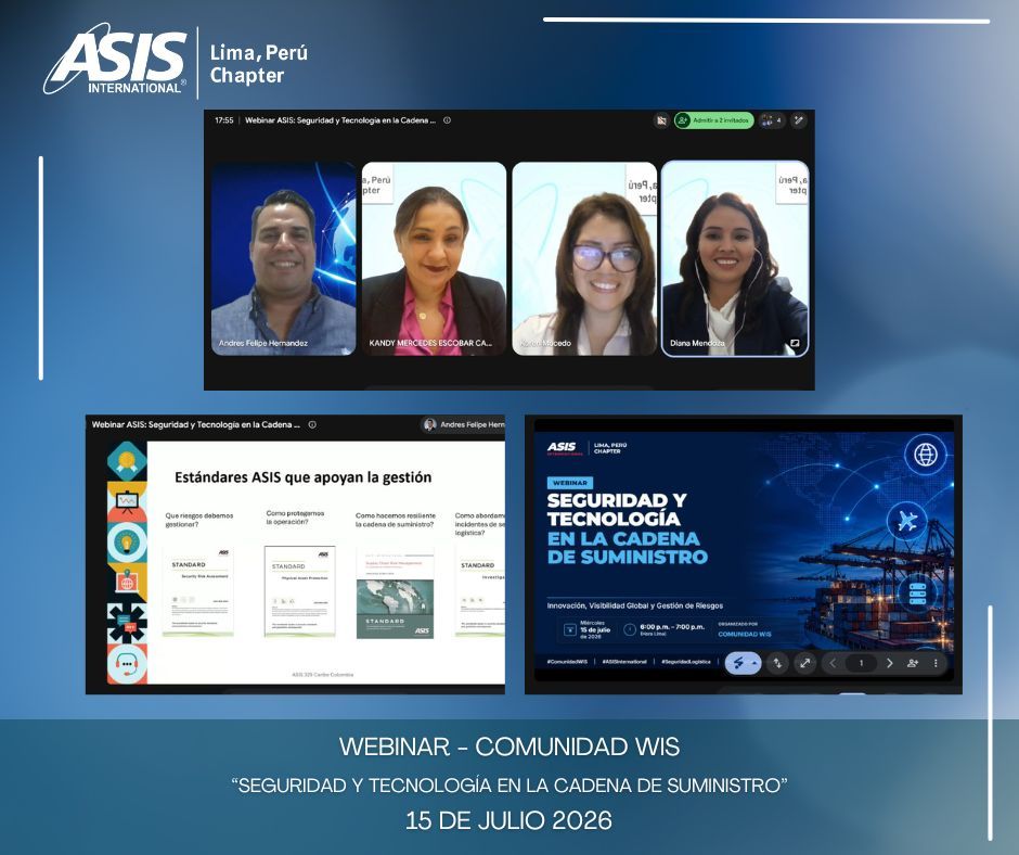 WEBINAR — SEGURIDAD Y TECNOLOGÍA EN LA CADENA DE SUMINISTRO