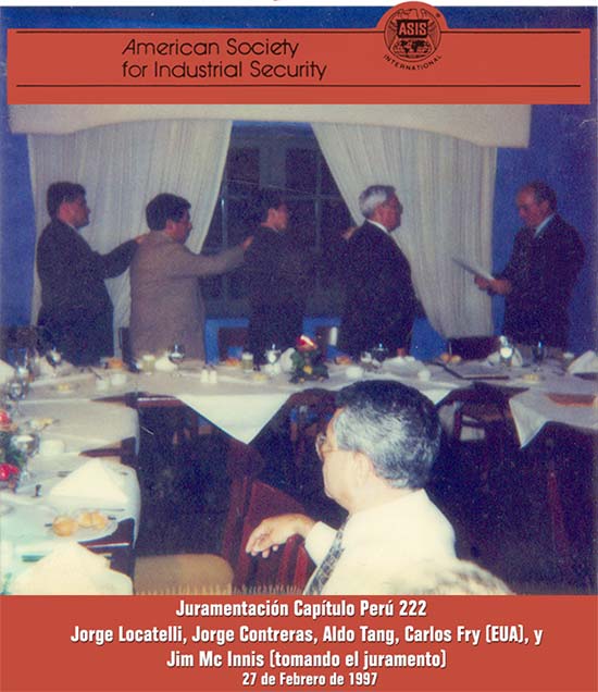 Juramentación Capítulo Perú 222