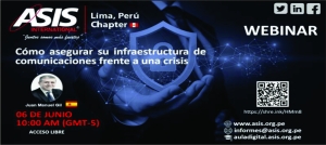 Webinar: Como asegurar su infraestructura de comunicaciones frente a una crisis